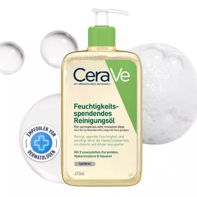 CERAVE Olio detergente, 473 ml