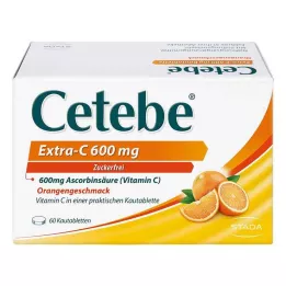 CETEBE Extra-C 600 mg compresse masticabili, 60 pz