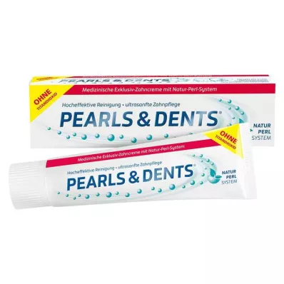 Pearls &amp; Dents esclusivo dentifricio senza biossido di titanio, 15 ml