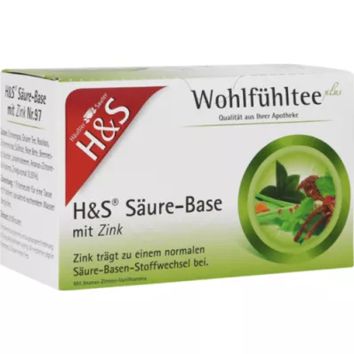 H&amp;S Sacchetto per filtri acido-base con zinco, 20X2,0 g