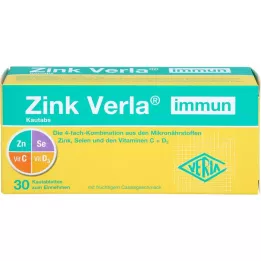 ZINK VERLA compresse immuni da masticare, 30 pezzi