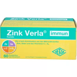 ZINK VERLA compresse immuni da masticare, 60 pezzi