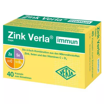 Tappi immunitari Zinc Verla, 40 pz Tappi immunitari Zinc Verla, 40 pz