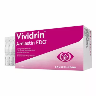 Vividrin® Azelastin EDO® Aiuto acuto per raffreddore da fieno e allergie, 20X0,6 ml