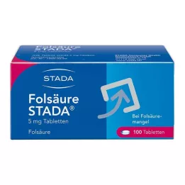 FOLSÄURE STADA compresse da 5 mg, 100 pz
