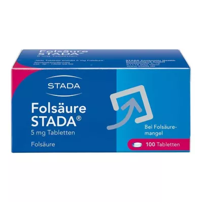 Acido folico STADA® compresse da 5 mg, 100 pezzi Acido folico STADA® compresse da 5 mg, 100 pezzi