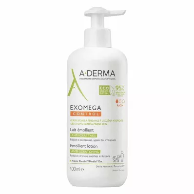 A-Derma Exomega Control latte idratante, 400 ml A-Derma Exomega Control latte idratante, 400 ml