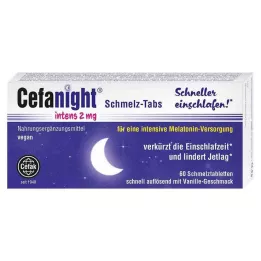 CEFANIGHT compresse smaltate intensive da 2 mg, 60 pz