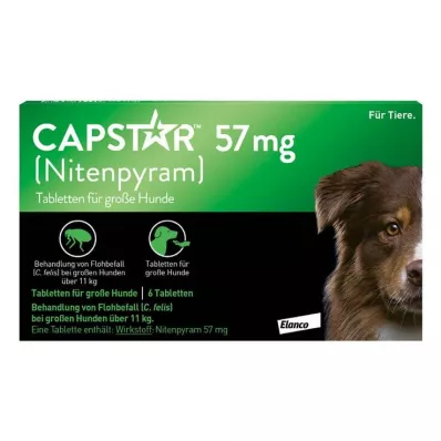 CAPSTAR 57 mg compresse per cani di grossa taglia, 1 pz
