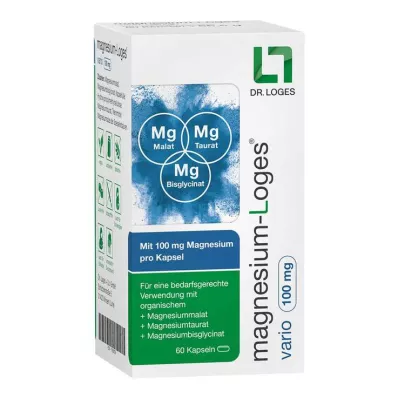 Magnesium-Loges vario 100 mg capsule, 60 pz Magnesium-Loges vario 100 mg capsule, 60 pz