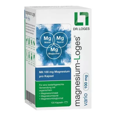 Magnesium-Loges vario 100 mg capsule, 120 pz Magnesium-Loges vario 100 mg capsule, 120 pz