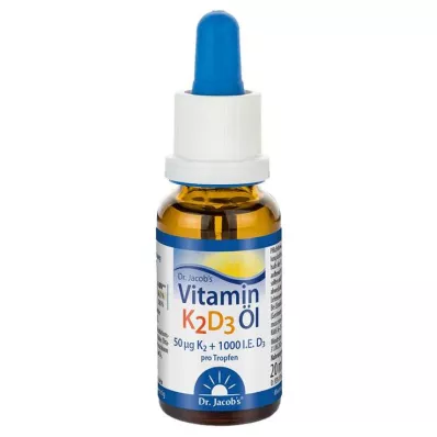 VITAMIN Olio K2D3 Dr.Jacobs, 20 ml