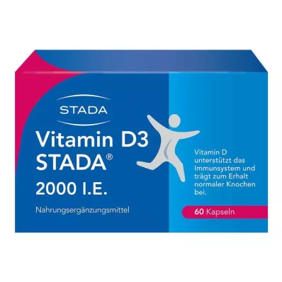 Vitamina D3 STADA capsule da 2000 UI, 60 pz