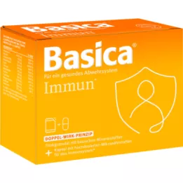 BASICA Granulato alimentare immunitario+capsula per 7 giorni, 7 pezzi