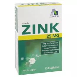 ZINK compresse da 25 mg, 120 pezzi