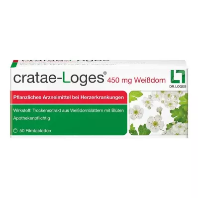 cratae-Loges 450 mg compresse rivestite con film di biancospino, 50 pz cratae-Loges 450 mg compresse rivestite con film di biancospino, 50 pz