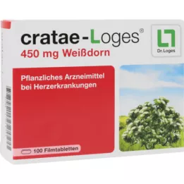 CRATAE-LOGES 450 mg Biancospino compresse rivestite con film, 100 pz