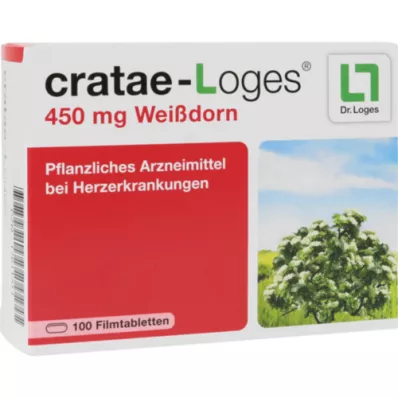 CRATAE-LOGES 450 mg Biancospino compresse rivestite con film, 100 pz
