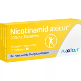 NICOTINAMID axicur 200 mg compresse, 10 pz