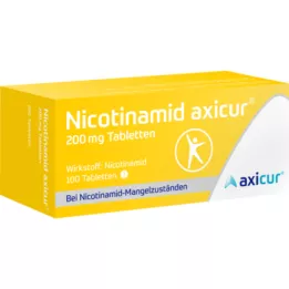NICOTINAMID axicur 200 mg compresse, 100 pz