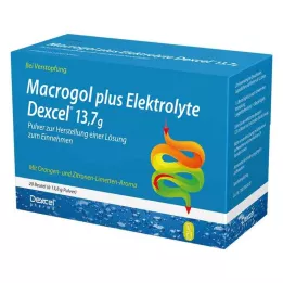 MACROGOL più elettroliti Dexcel 13,7 g PLE, 20 pz