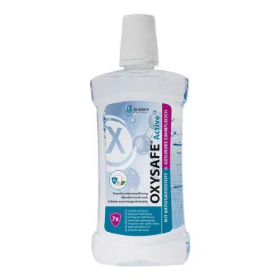 Miradent Oxysafe Collutorio attivo con ossigeno attivo, 500 ml Miradent Oxysafe Collutorio attivo con ossigeno attivo, 500 ml