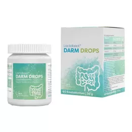 LACTOBACT DARM DROPS Compresse masticabili, 60 pezzi