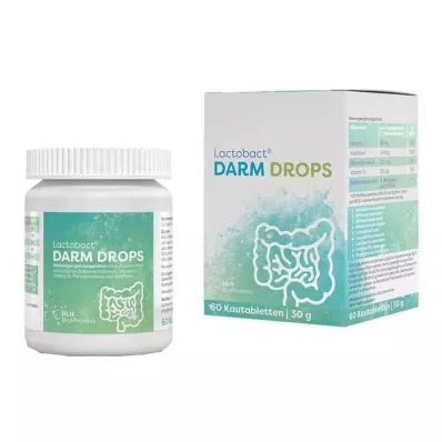 LACTOBACT DARM DROPS Compresse masticabili, 60 pezzi