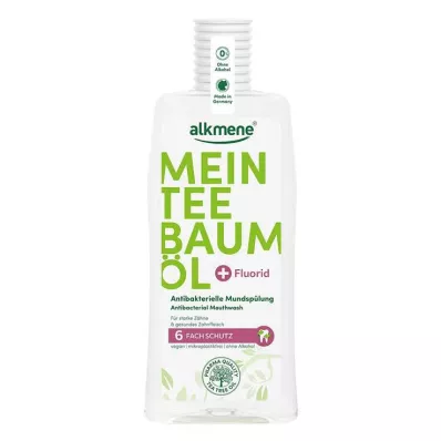 Alkmene My collutorio antibatterico al tea tree oil, 500 ml Alkmene My collutorio antibatterico al tea tree oil, 500 ml