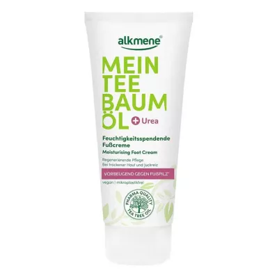 Alkmene My Tea Tree Oil Crema Piedi, 100 ml