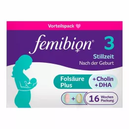 FEMIBION 3 Confezione combinata per lallattamento al seno, 2X112 pezzi