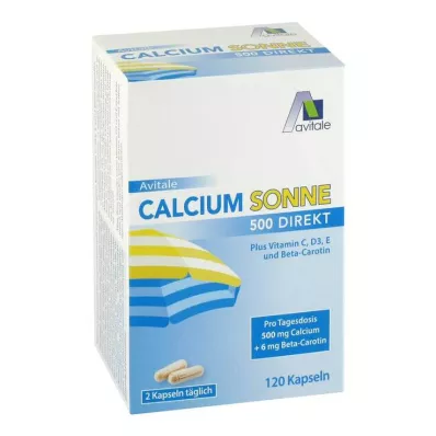 CALCIUM SONNE 500 capsule, 120 pezzi CALCIUM SONNE 500 capsule, 120 pezzi