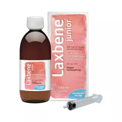 Laxbene® junior 500 mg soluzione per bambini da 6 mesi a 8 anni, 500 ml Laxbene® junior 500 mg soluzione per bambini da 6 mesi a 8 anni, 500 ml