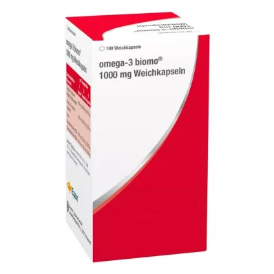 Omega-3 Biomo 1000 mg capsule molli, 100 pezzi