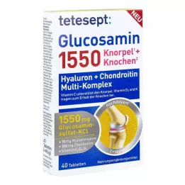 TETESEPT Glucosamina 1550 compresse rivestite con film, 40 pz
