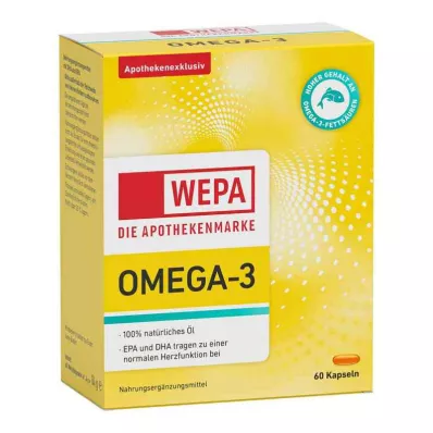 Capsule Wepa Omega-3, 60 pezzi Capsule Wepa Omega-3, 60 pezzi