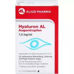 HYALURON AL Collirio 1,5 mg/ml, 2X10 ml