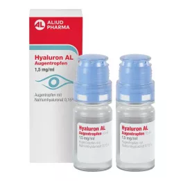 HYALURON AL Collirio 1,5 mg/ml, 2X10 ml