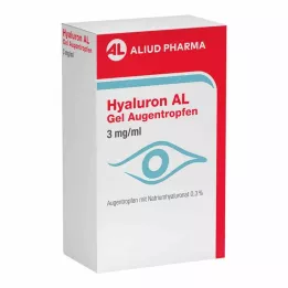 HYALURON AL Gel collirio 3 mg/ml, 2X10 ml