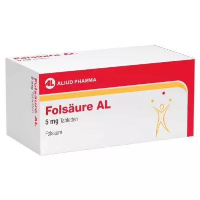 Acido folico AL compresse da 5 mg, 100 pezzi Acido folico AL compresse da 5 mg, 100 pezzi