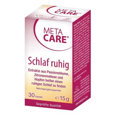 Meta Care Dormire Tranquillamente Capsule, 30 pz Meta Care Dormire Tranquillamente Capsule, 30 pz