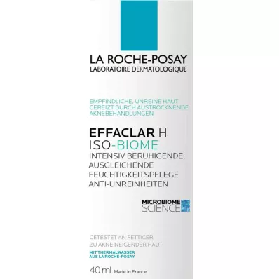 ROCHE-POSAY Effaclar H Iso-Biome Idratante, 40 ml