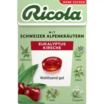 RICOLA o.Z.Box Caramelle alla ciliegia eucalipto, 50 g