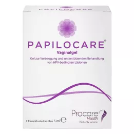 PAPILOCARE Gel vaginale, 7X5 ml