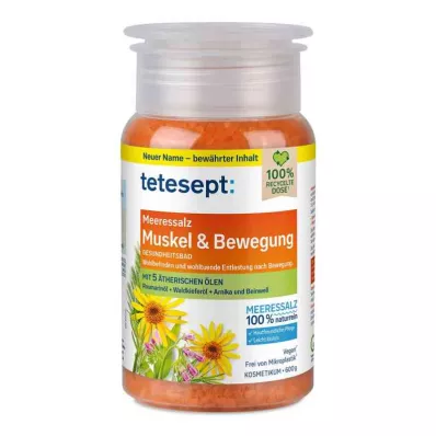 Tetesept Movimento muscolare al sale marino & (600 g) Tetesept Movimento muscolare al sale marino & (600 g)