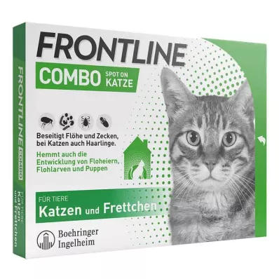 FRONTLINE Combo Preparato per pelle di gatto, 6 pezzi