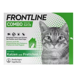 FRONTLINE Combo Preparato per pelle di gatto, 6 pezzi