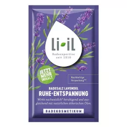 LI-IL Sali da bagno Lavanda Calma+Rilassamento, 80 g