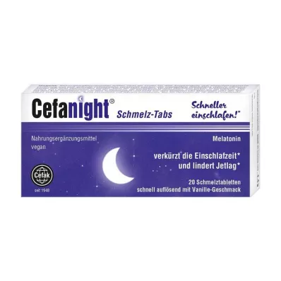 Pastiglie fondenti Cefanight, 20 pz