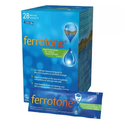 Ferrotone ferro naturale più vitamina C busta mela, 28X25 ml Ferrotone ferro naturale più vitamina C busta mela, 28X25 ml
